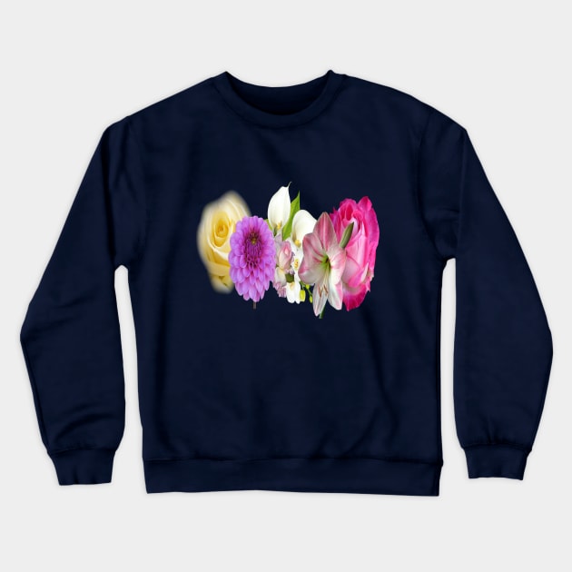 "You Look Pretty In Flowers" Shirt Crewneck Sweatshirt by TWinters